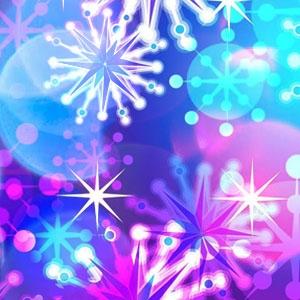 Dancing Snowflakes Christmas Stinger