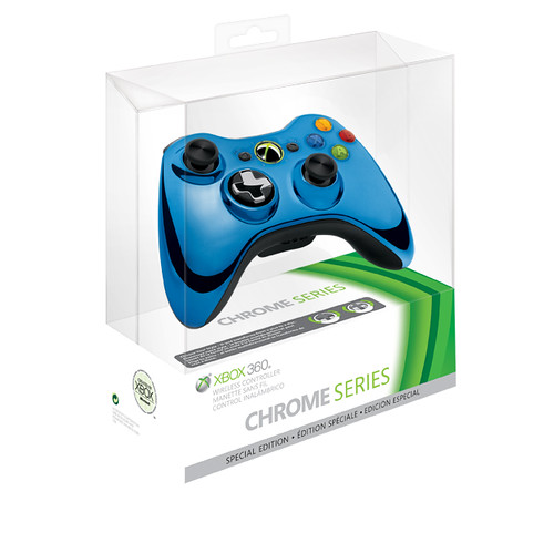 Xbox 360 Special Edition Chrome Series Wireless Controllers