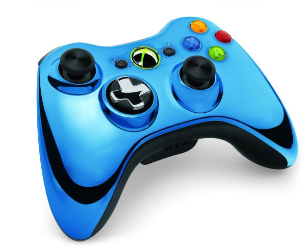 Xbox 360 Special Edition Chrome Series Wireless Controllers