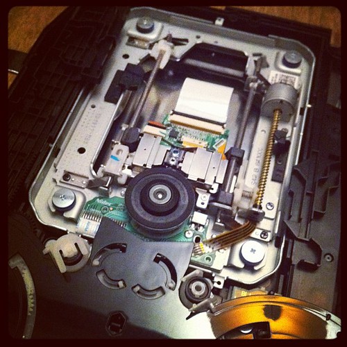 Different BluRay player... I give the laser a clean a see if that helps before going mad on it... #methinks #ps3 #instagram #iphoneography