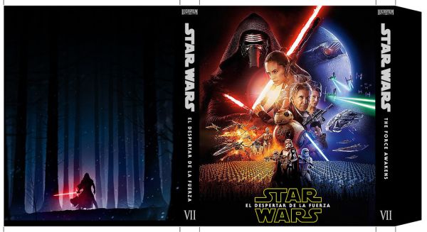 Star Wars 7 El Despertar de la Fuerza - bluray Slipcover STEELBOOK JARvideo