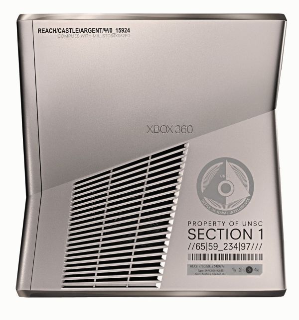 Xbox 360 Limited Edition “Halo Reach Side