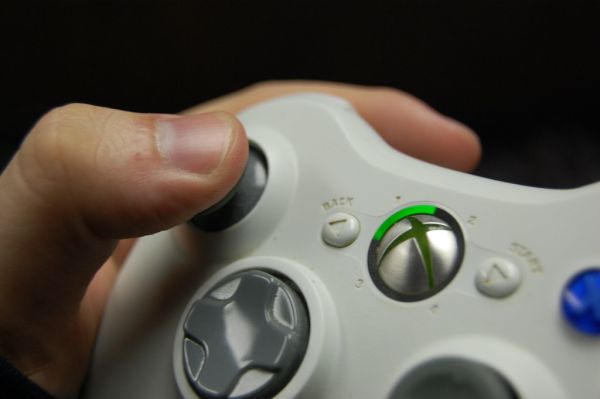 Xbox 360 Controller Close Up