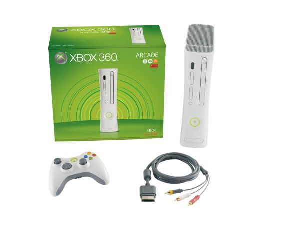 What is in the Xbox 360 Arcadr box