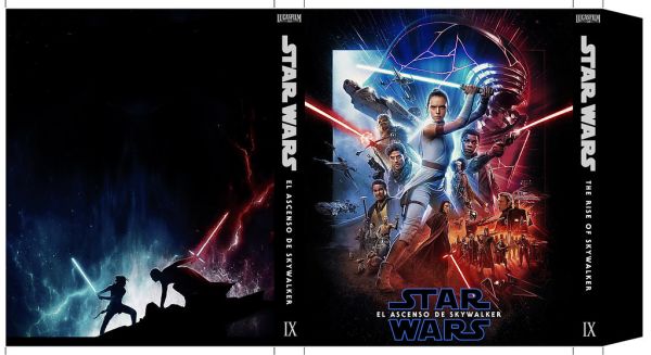 Star Wars 9 El Ascenso de Skywalker - bluray Slipcover STEELBOOK JARvideo