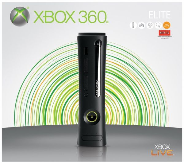 New Xbox 360 Elite box