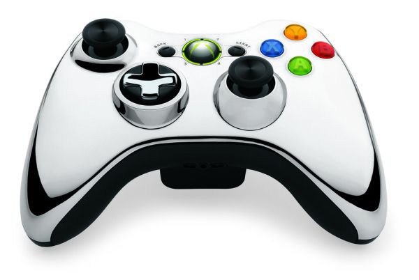 Xbox 360 Special Edition Chrome Series Wireless Controllers