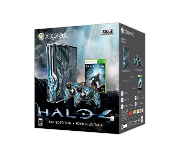 Xbox 360 Limited Edition “Halo 4” Console Bundle