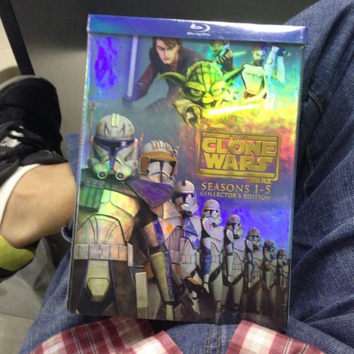 It's finally here #starwars #theclonewars #bluray