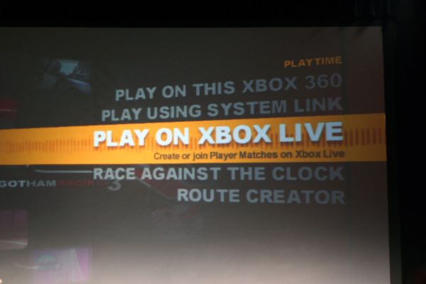 Project Gotham Racing 3 on Xbox 360 Live