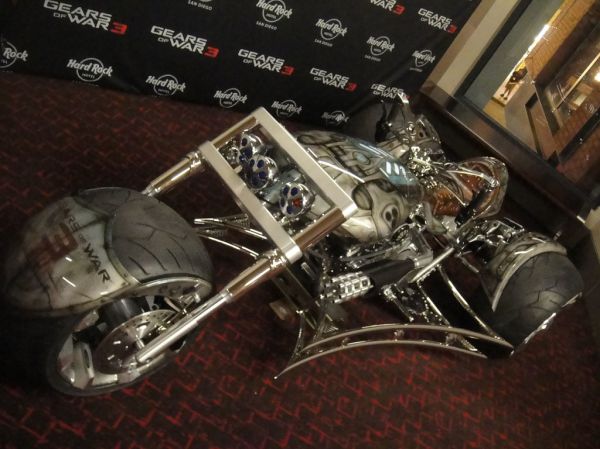 San Diego Comic-Con 2011 - Gears of War 3 bike at the Xbox 360 party