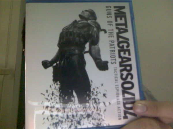 Metal Gear Solid 4 Bluray