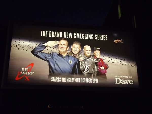 Red Dwarf X - The brand new smegging series - Dave billboard
