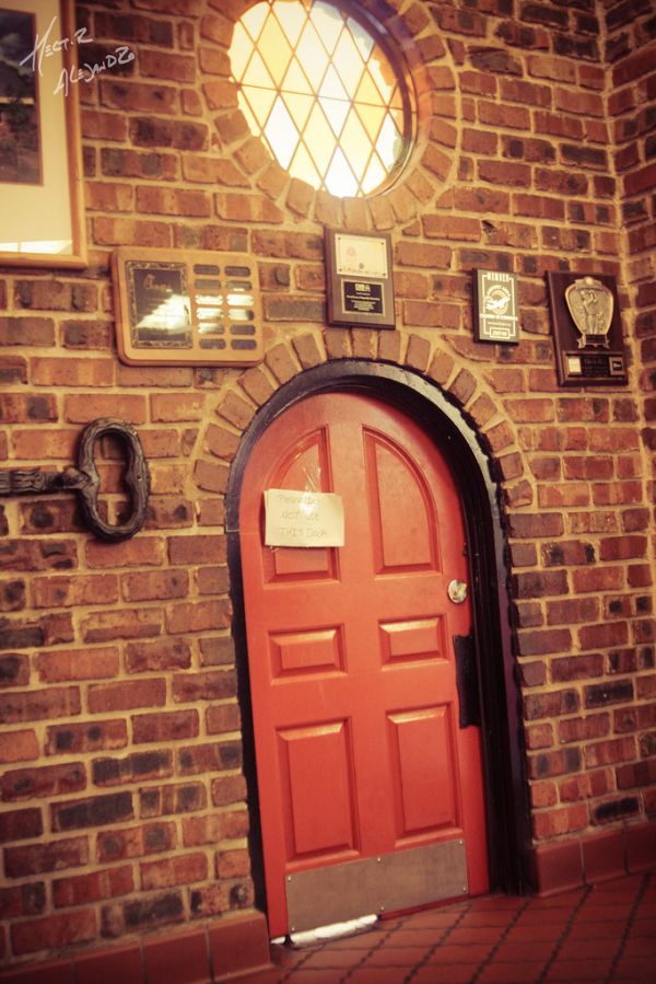 The Red Dwarf Door (interior)