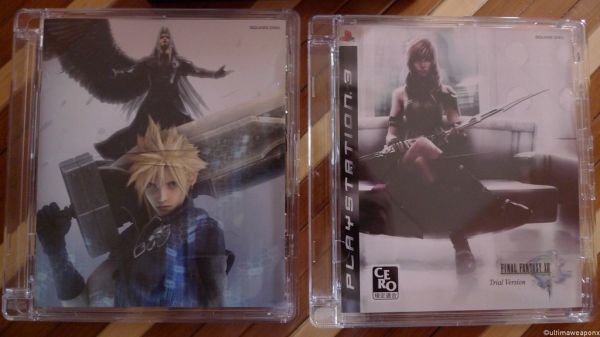 Final Fantasy VII : AdventChildren BluRay w/ FFXIII Trial