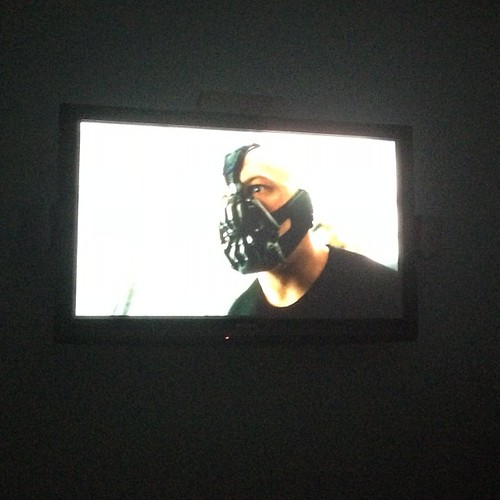 #batman #thedarknight #rises #bane #letthegamesbegin #heathledge as #thejoker was better but still glad this #dvd is out. No not #bluray #movie #night