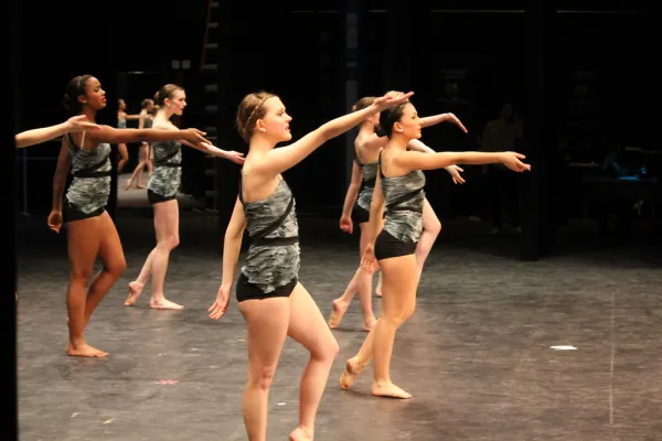 Rehearsal for Ann Arbor Dance Classics 2014 Benefit Show (Saline High School, Michigan)