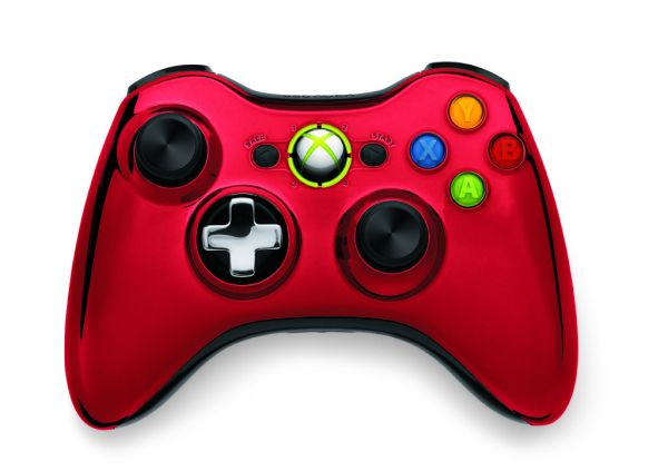 Xbox 360 Special Edition Chrome Series Wireless Controllers