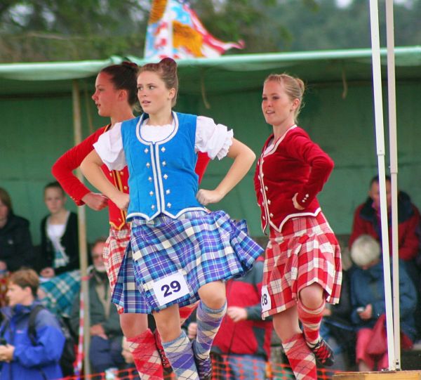 Highland Dancing Competition - Dornoch Highland Gathering 2007