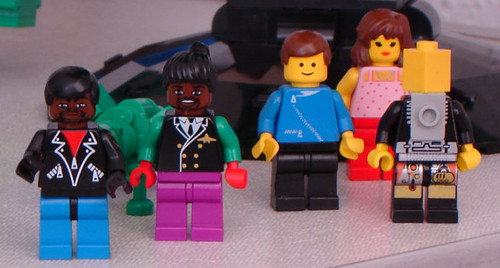 Scotfest 2006: The Red Dwarf crew in Lego