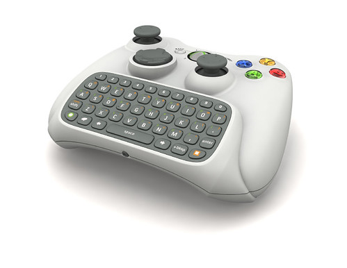 New Xbox 360 Text Input device (side view)