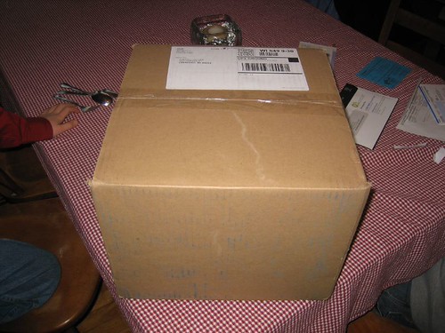 Free Xbox 360 - before opening