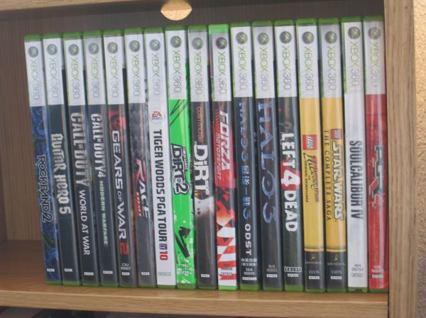 Xbox 360 game collection