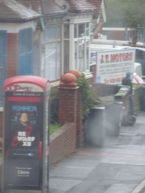 Storm Brian from the Pershore Road, Cotteridge - Rimmer - Red Dwarf XII