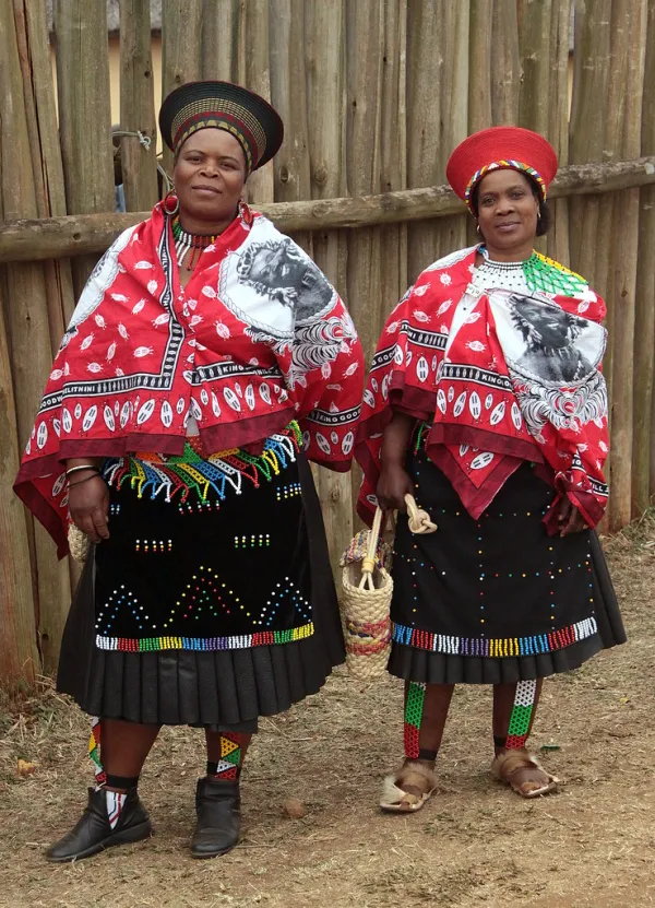 south africa - zulu reed dance ceremony