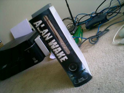 My limited edition Alan Wake Xbox 360 faceplate from E3 2009