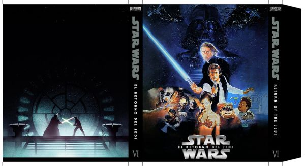 Star Wars 6 El Retorno del Jedi - bluray Slipcover STEELBOOK JARvideo