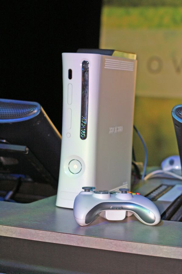 Xbox 360 closeup