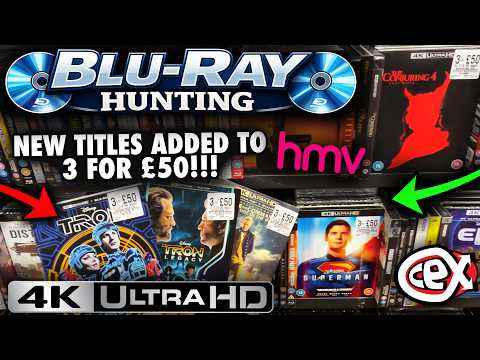 Blu-ray Hunting - NEW 4K TITLES ADDED TO 3 FOR £50 AT HMV!!!