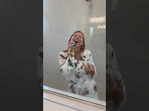 Singing in the showerrrr!!! 🚿😝 #dance #shorts #challenge #couple