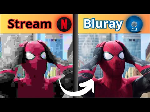 The Bluray is UNSURPASSED for the QUALITY STREAMING 💿🎥