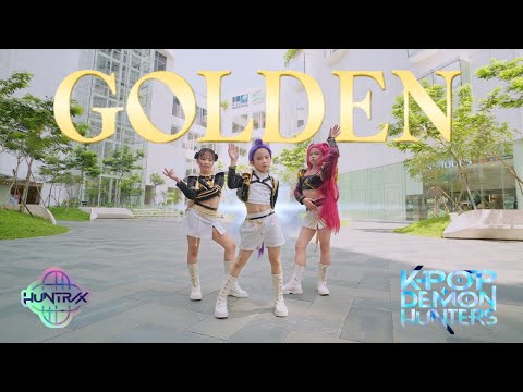 [KPop Demon Hunters In Public] “Golden” - HUNTR/X Dance By BABY WARRIORS From Vietnam