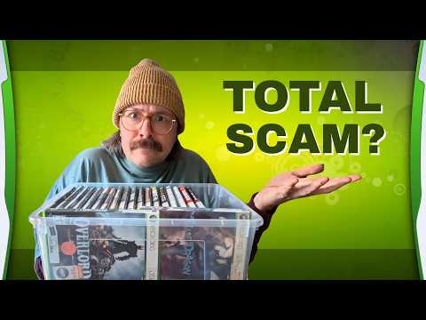 I bought 50 Xbox 360 games for $200... steal or scam?