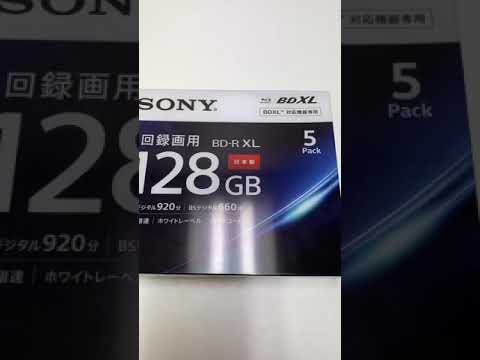 128GB BDXL BD-R media windows 10 natively supports writing #Shorts