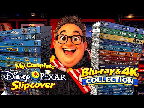My Complete DISNEY/PIXAR Slipcover Blu-ray and 4K Collection
