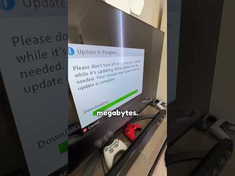 Remember the Xbox 360 days where updates were so small