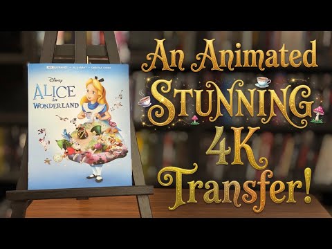 Alice in Wonderland (1951) 4K UHD Blu-ray Review! 